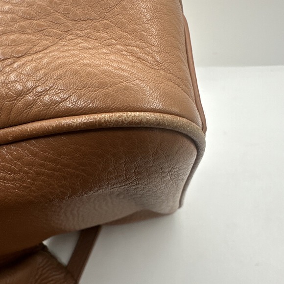 Tory Burch Marion Women's Leather Crossbody Bag Cognac Brown‎ - Picture 14 of 15